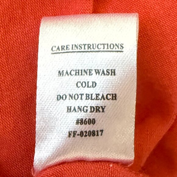 Free Fly Performance Bamboo Apparel Salmon Pink Racerback Scoop Neck Tank Top - Picture 5 of 5